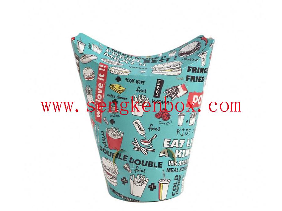 French Fries Food Grade Paper Bag French Fries Food Grade Paper Bag