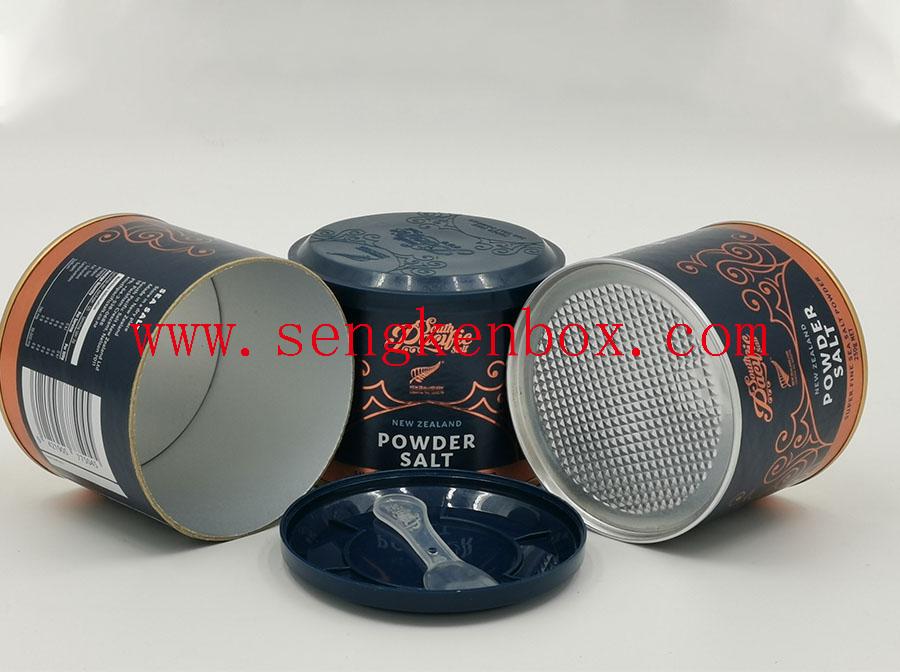 Powder Salt Packaging Paper Cans Powder Salt Packaging Paper Cans