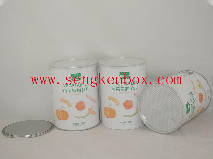 Snacks Moistureproof Food Paper Cans Snacks Moistureproof Food Paper Cans