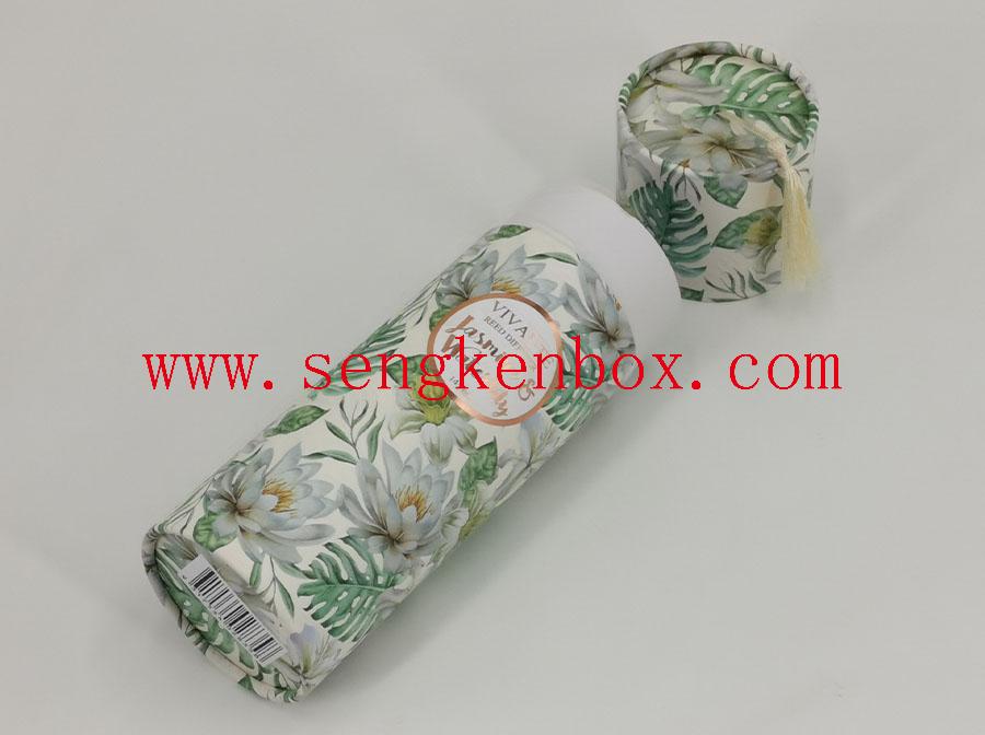 Candle Packaging Curled Edge Paper Cans Candle Packaging Curled Edge Paper Cans