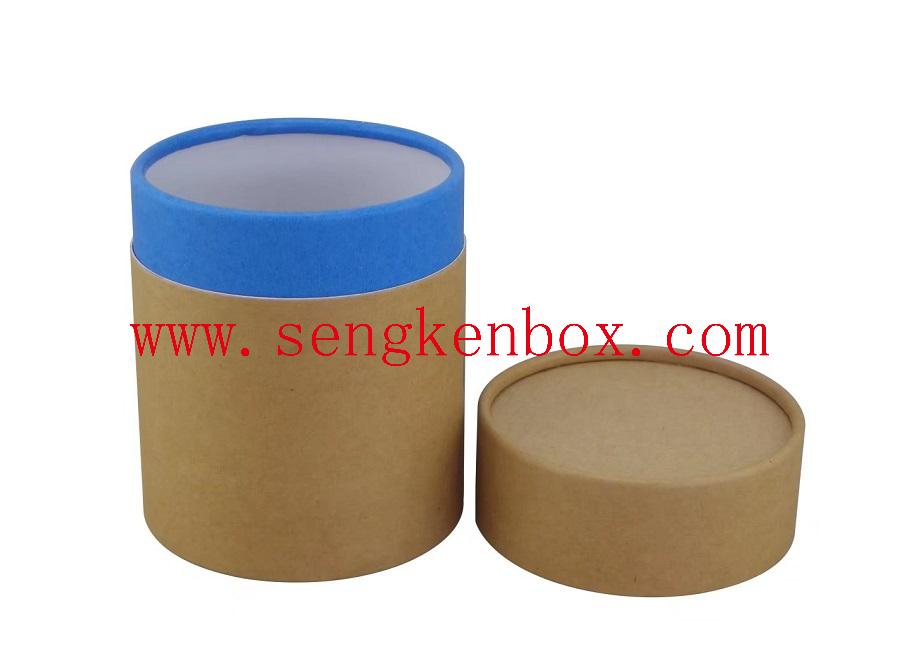 Brown Kraft Paper Canister Brown Kraft Paper Canister