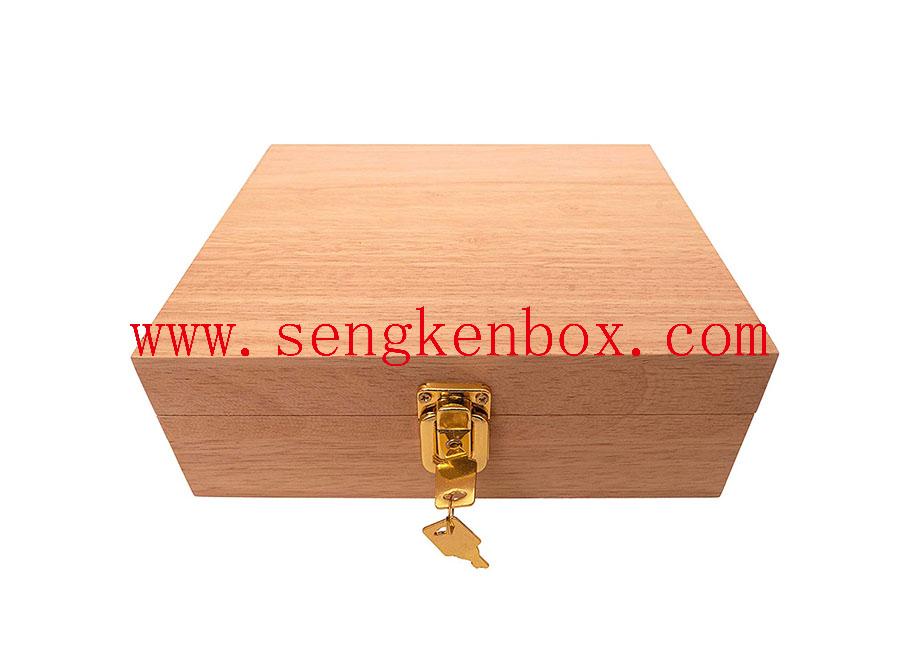 Packaging Wooden Box With Key Locks Packaging Wooden Box With Key Locks