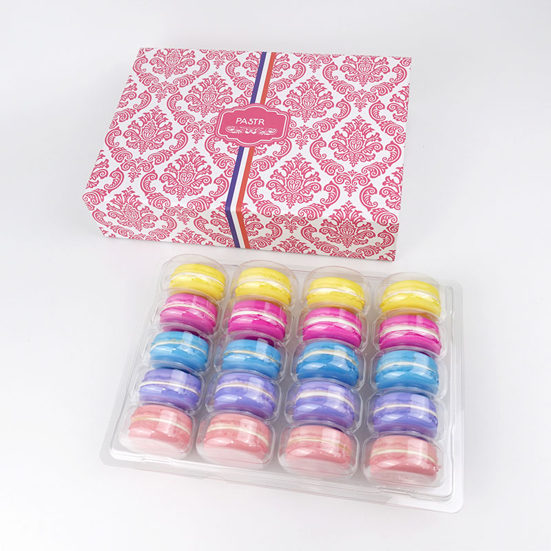 20 macarons magnet gift box