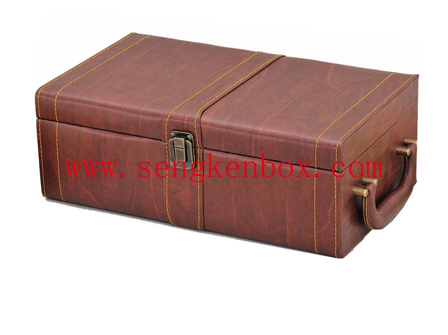 Wine Packaging Leather Box Wine Packaging Leather Box
