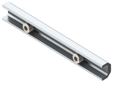 XHF-R02-S Rail Splice, AI6005 & SUS304 To extend rail length.