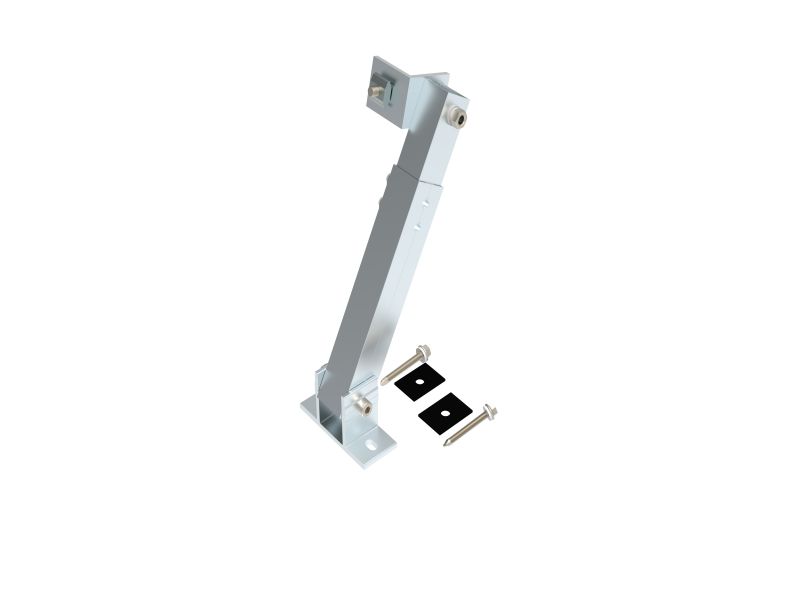 Adjustable Rear Leg For Solar Panel Mounting Roof Adjustable Rear Leg For Solar Panel Mounting Roof