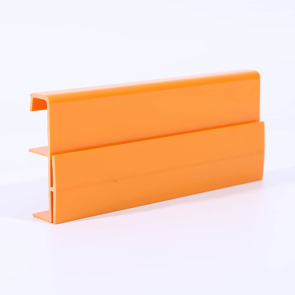 Extruded Double U-SHaped PVC Channel