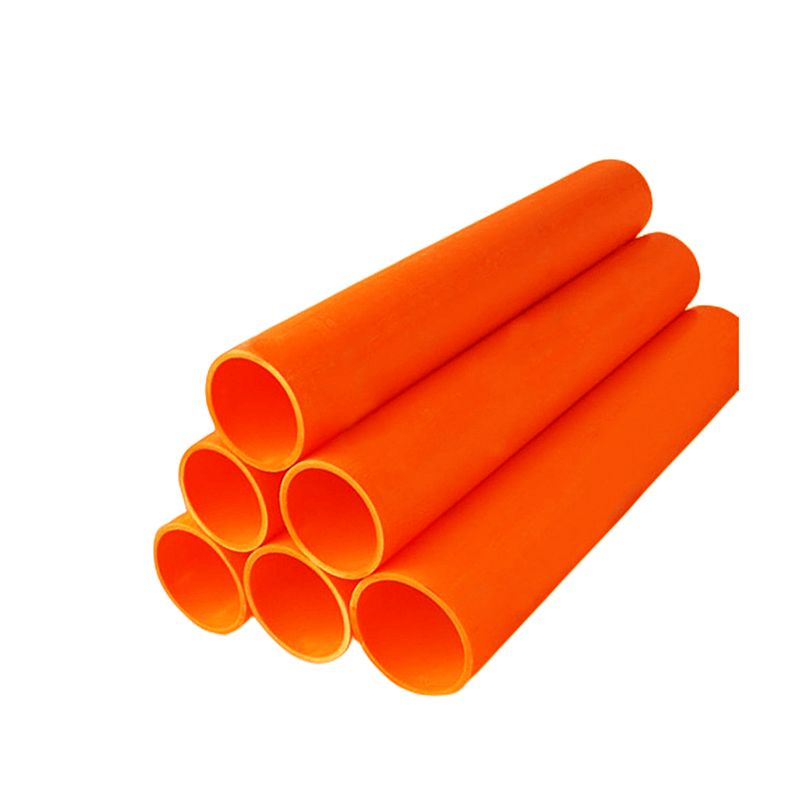 Orange Plastic PP Tubing