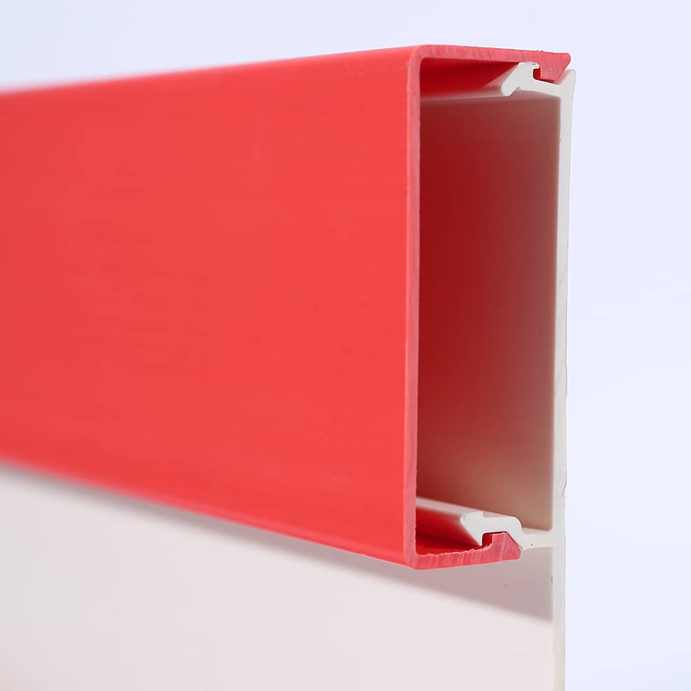 PVC U-Shaped Extrusion Profile
