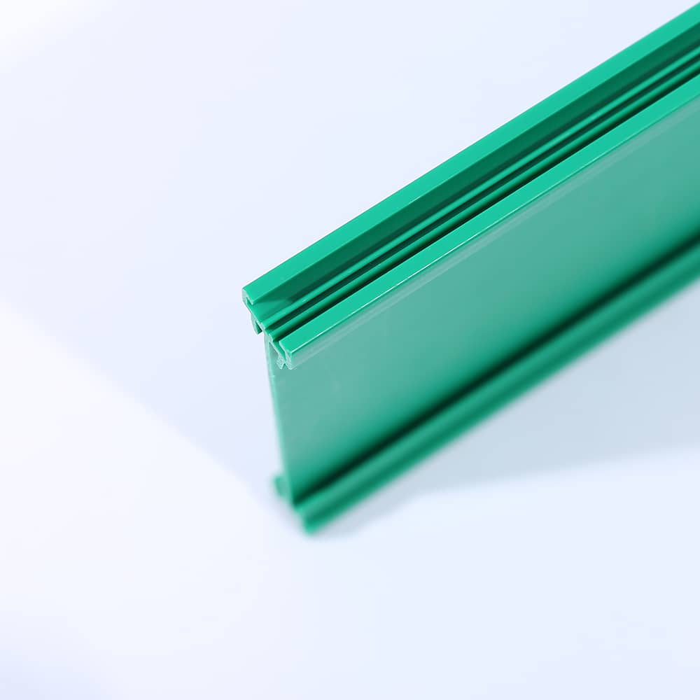 Green PVC Extrusion Profile Green PVC Extrusion Profile
