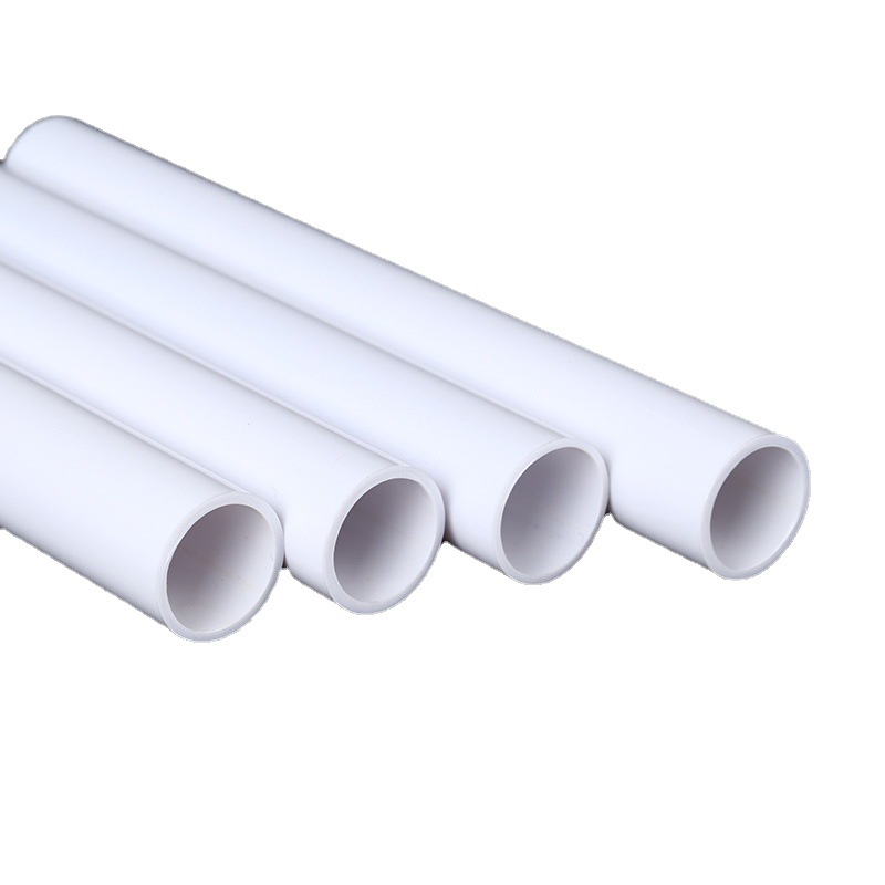 White HDPE ABS Plastic Extrusion Pipe