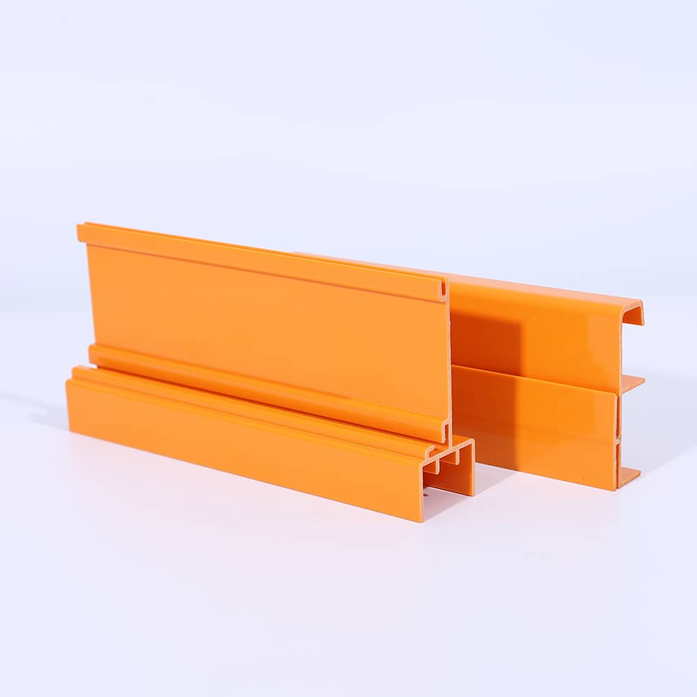 Extrusion PVC Double U-Shaped Channel