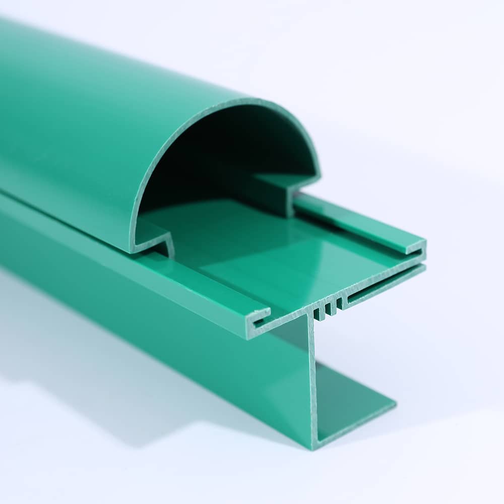 Plastic Extrusion PVC Profile For Display