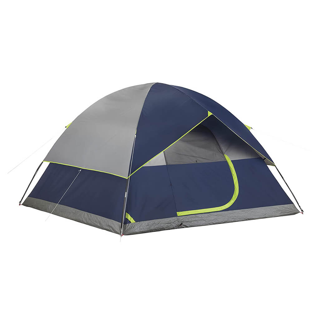 Fiberglass pole tent