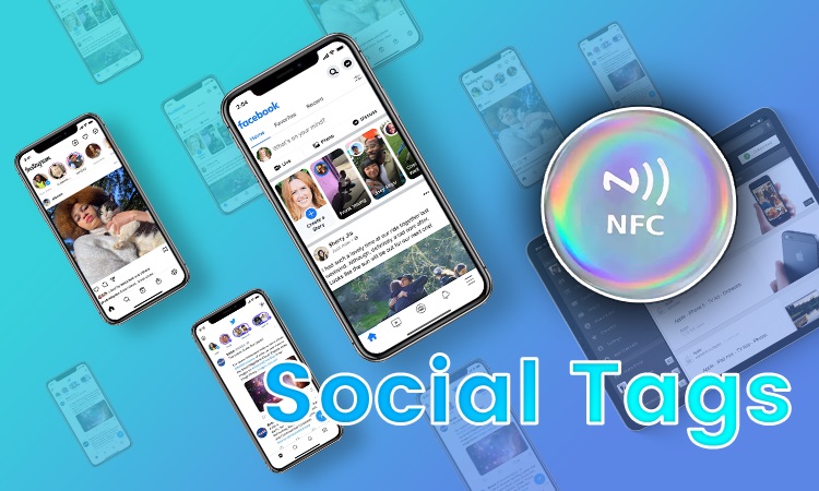 自定义 NFC 社交媒体标签