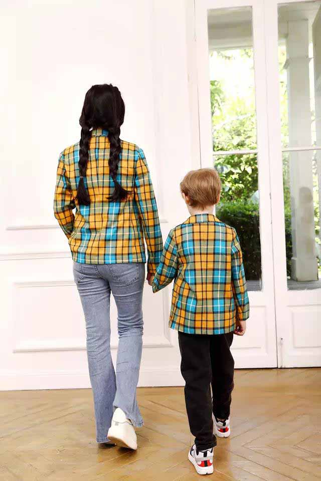 Mother and son coat Mother and son coat