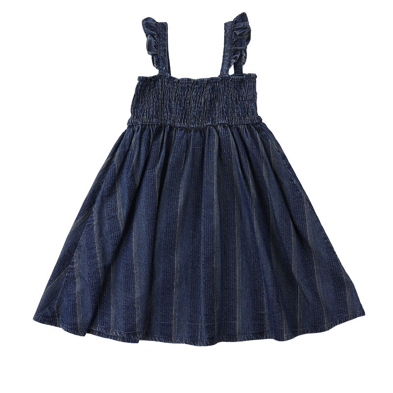 girls denim dress