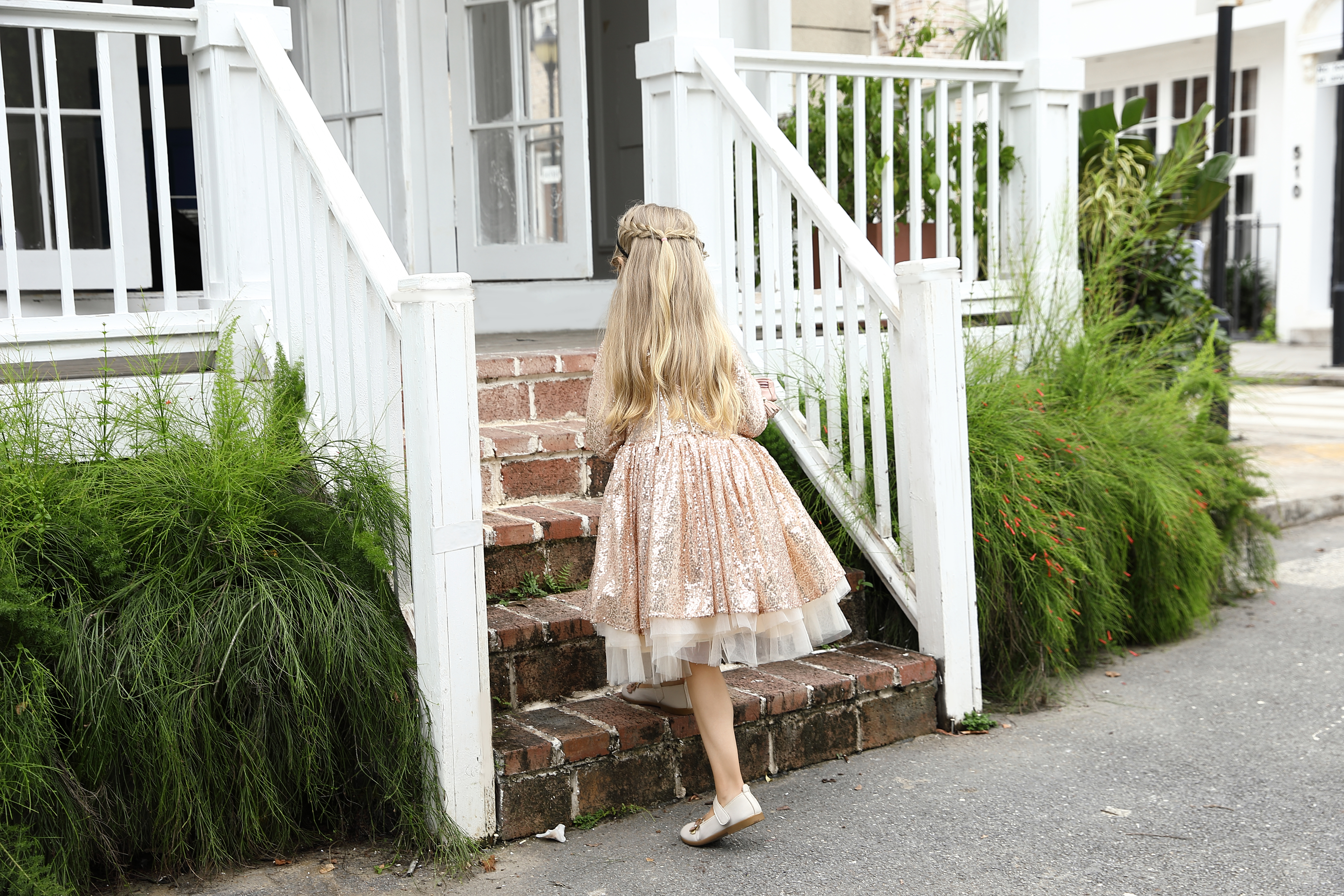 Girls Party Dress gold Girls Party Dress gold