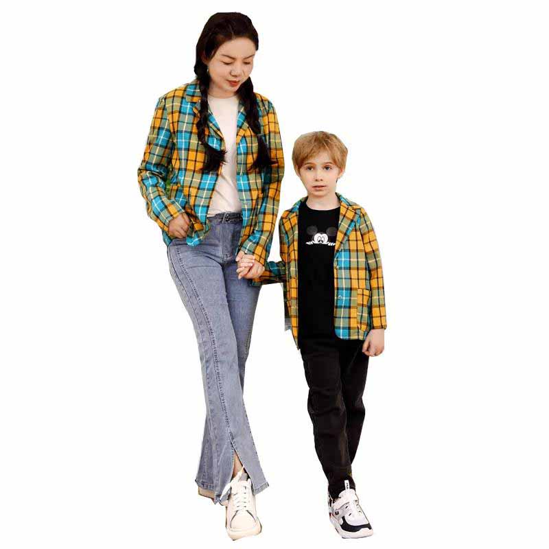 mother and son coat