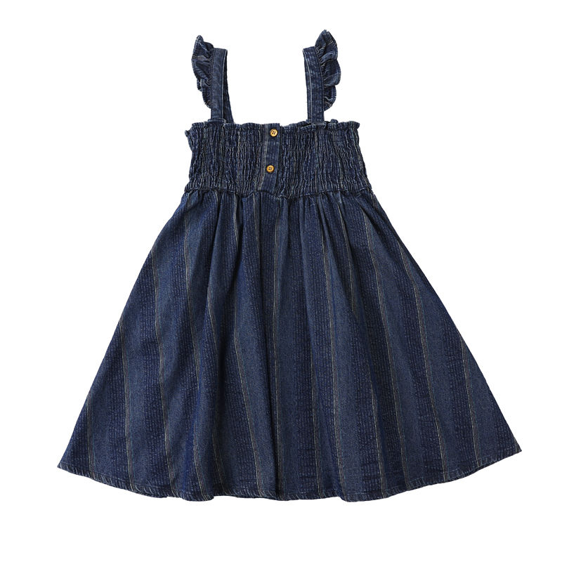 girls denim dress