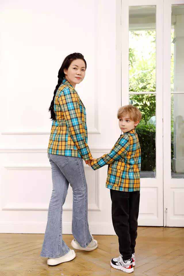 Mother and son coat Mother and son coat