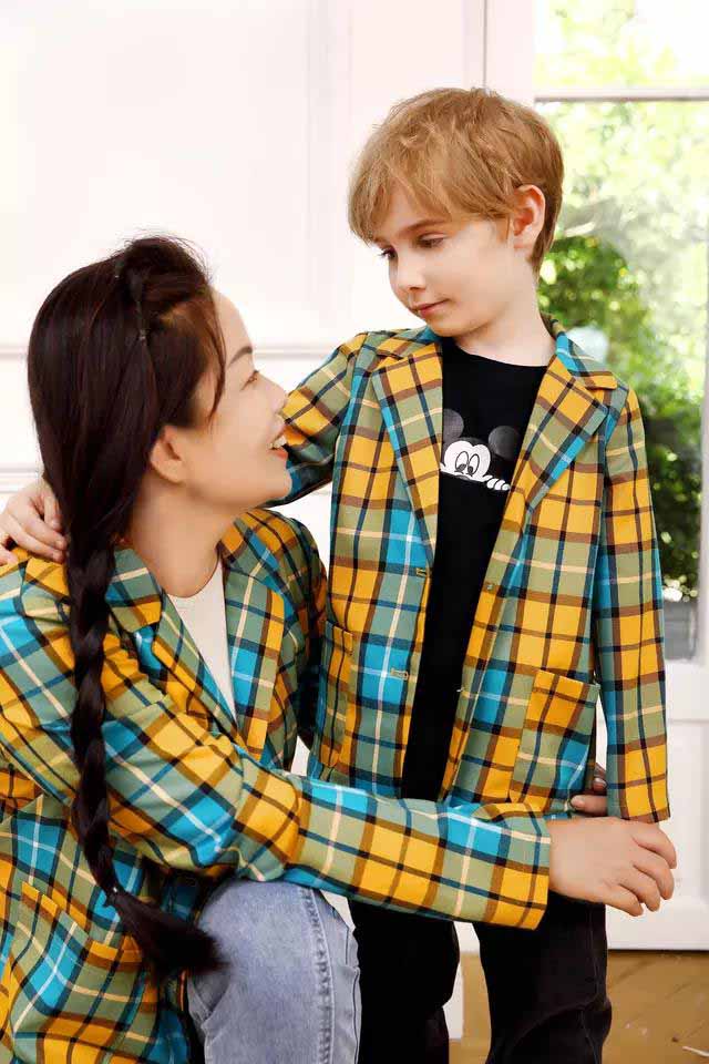Mother and son coat Mother and son coat