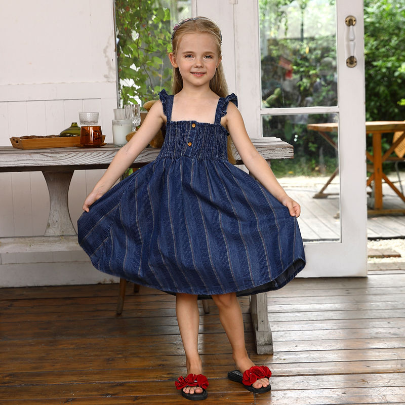 girls denim dress girls denim dress