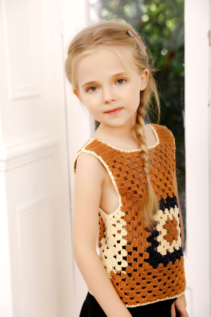 girl sweater vest