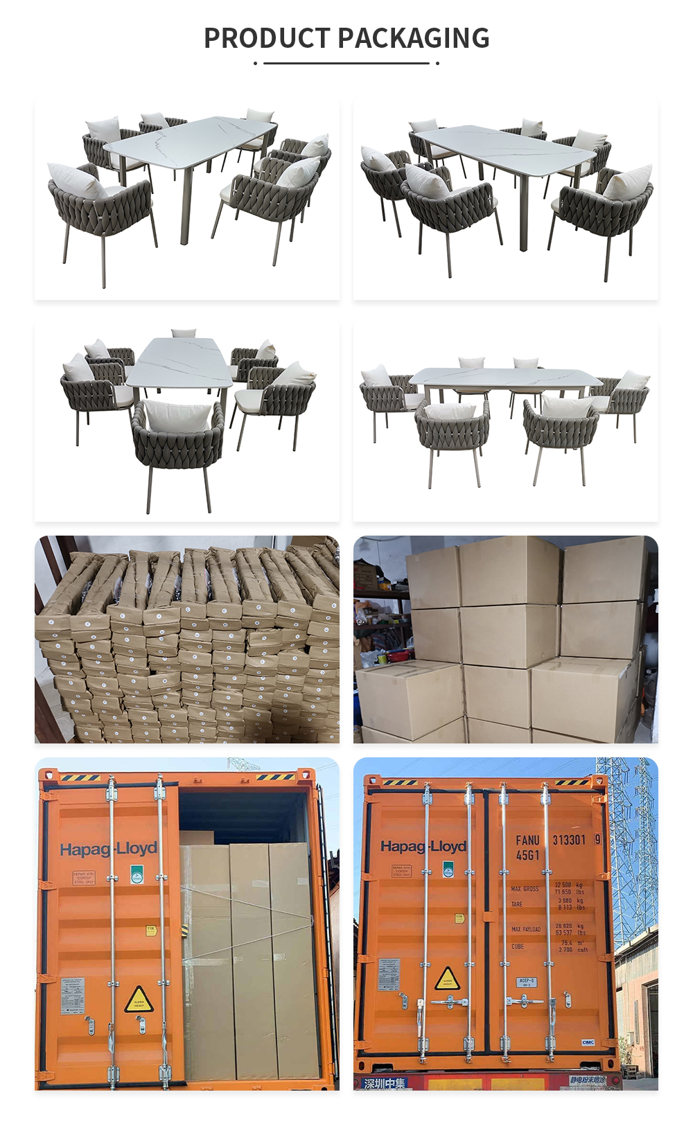 Casual Dining Set Garden