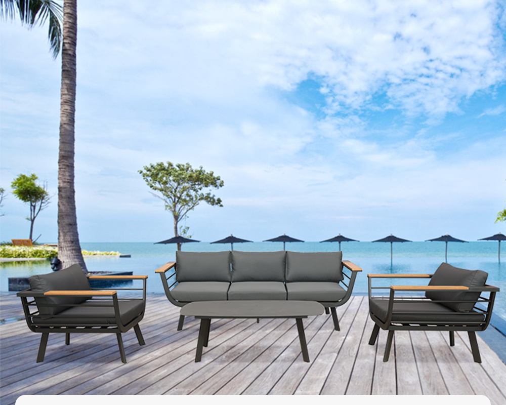 Hotel Balcony Home Leisure Garden Sofa Table Set