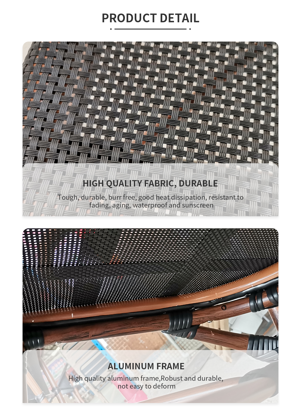 Outdoor furniture