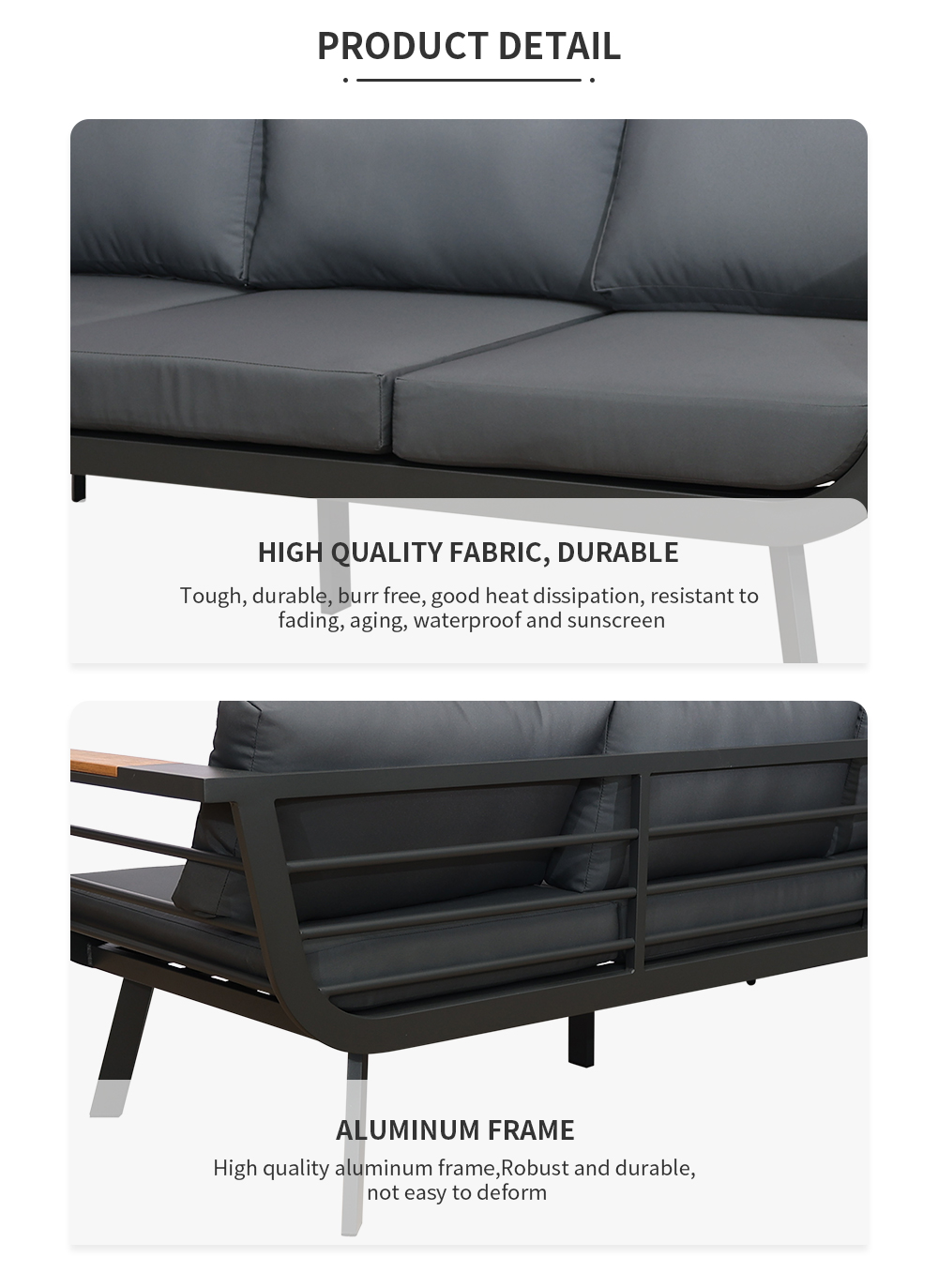 Modular Garden Sofa Set