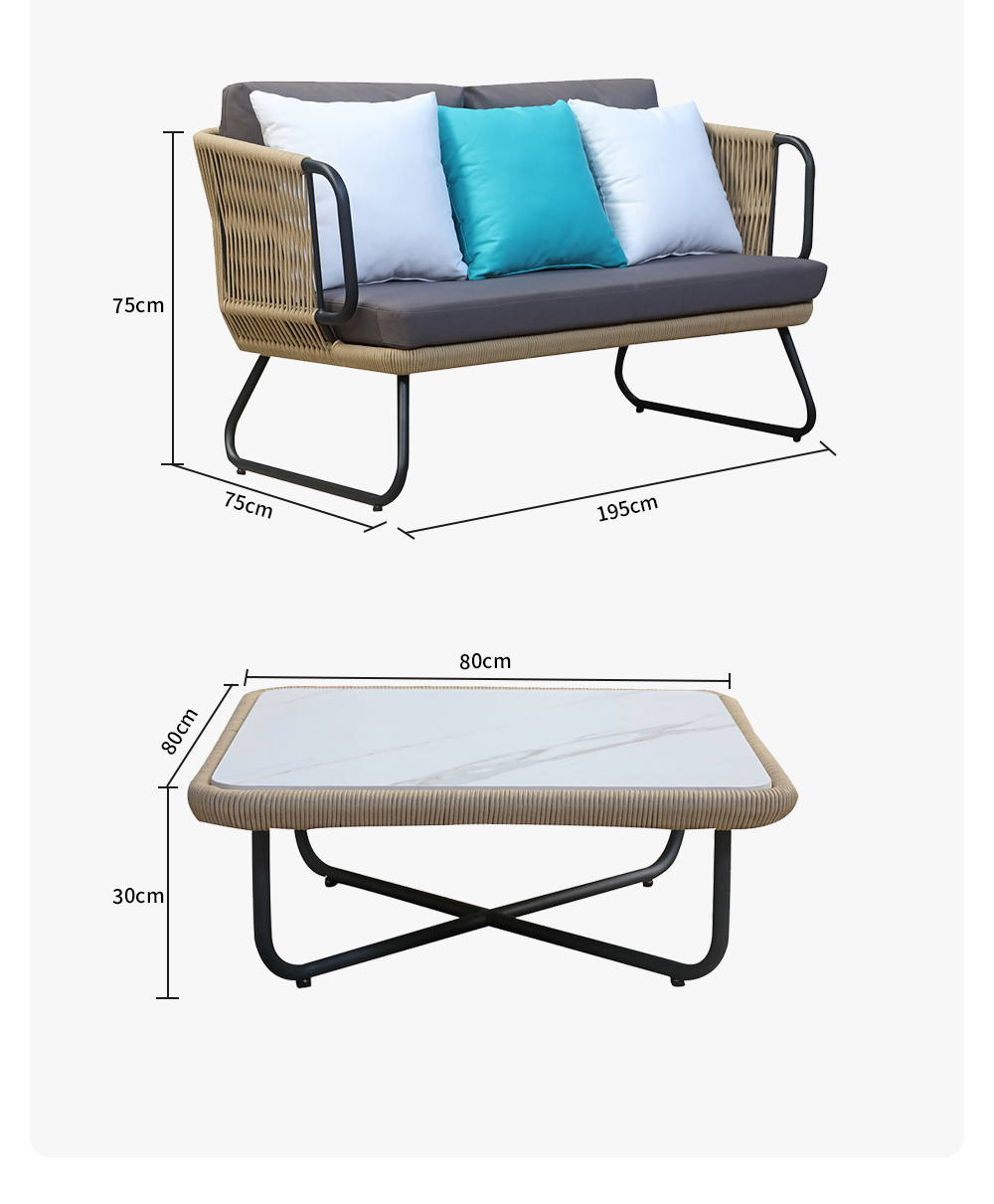Patio Round Sofa