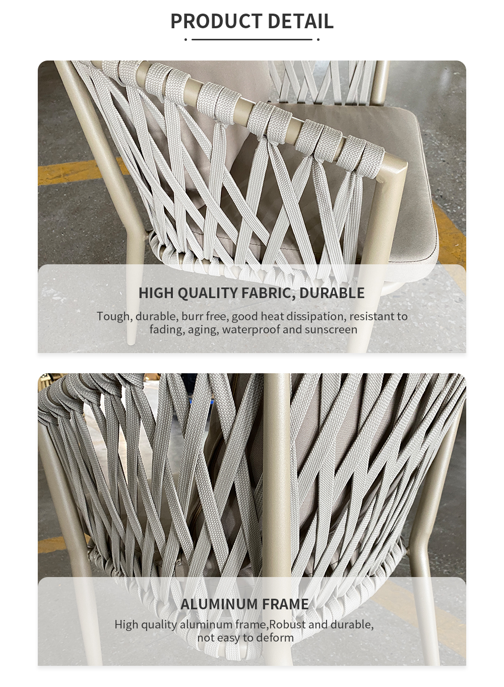 Woven Outdoor Dining Chair
