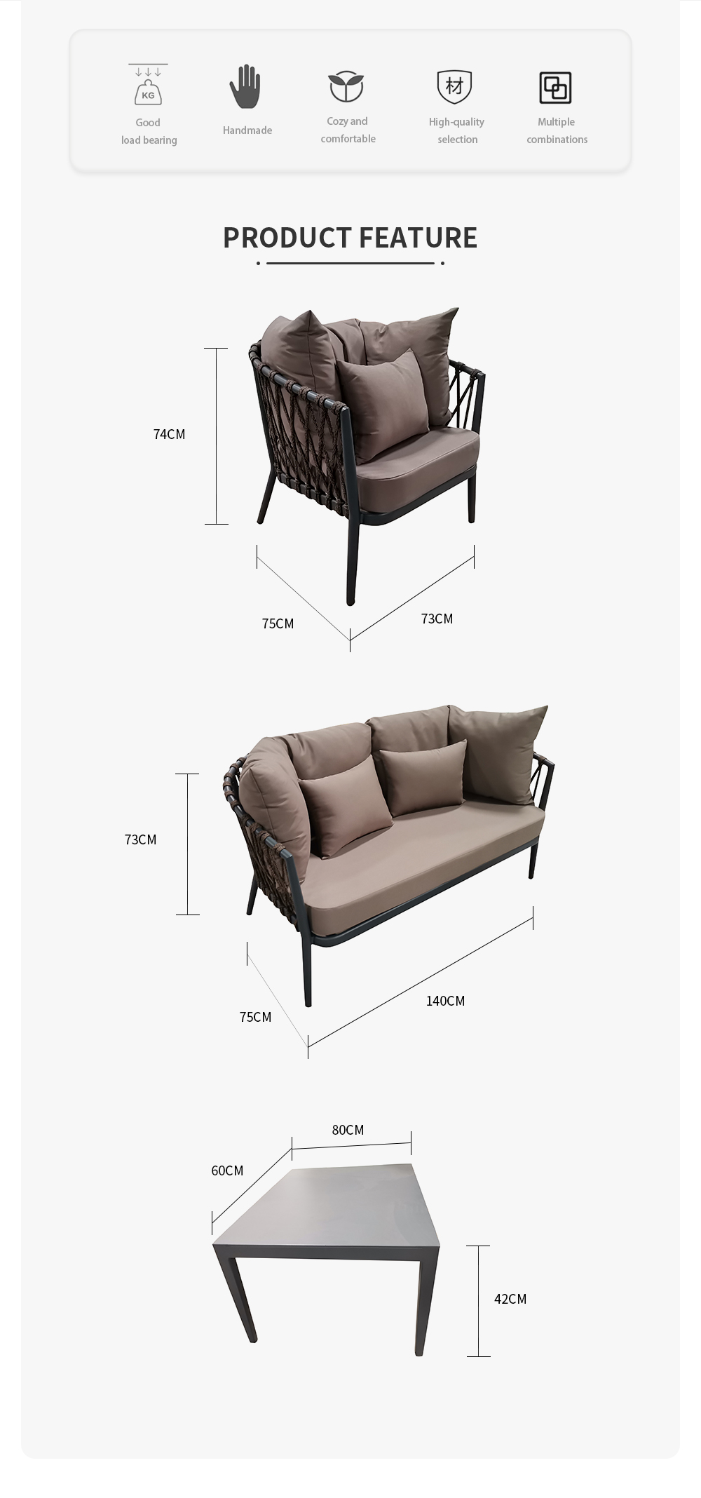 Aluminum Sofa