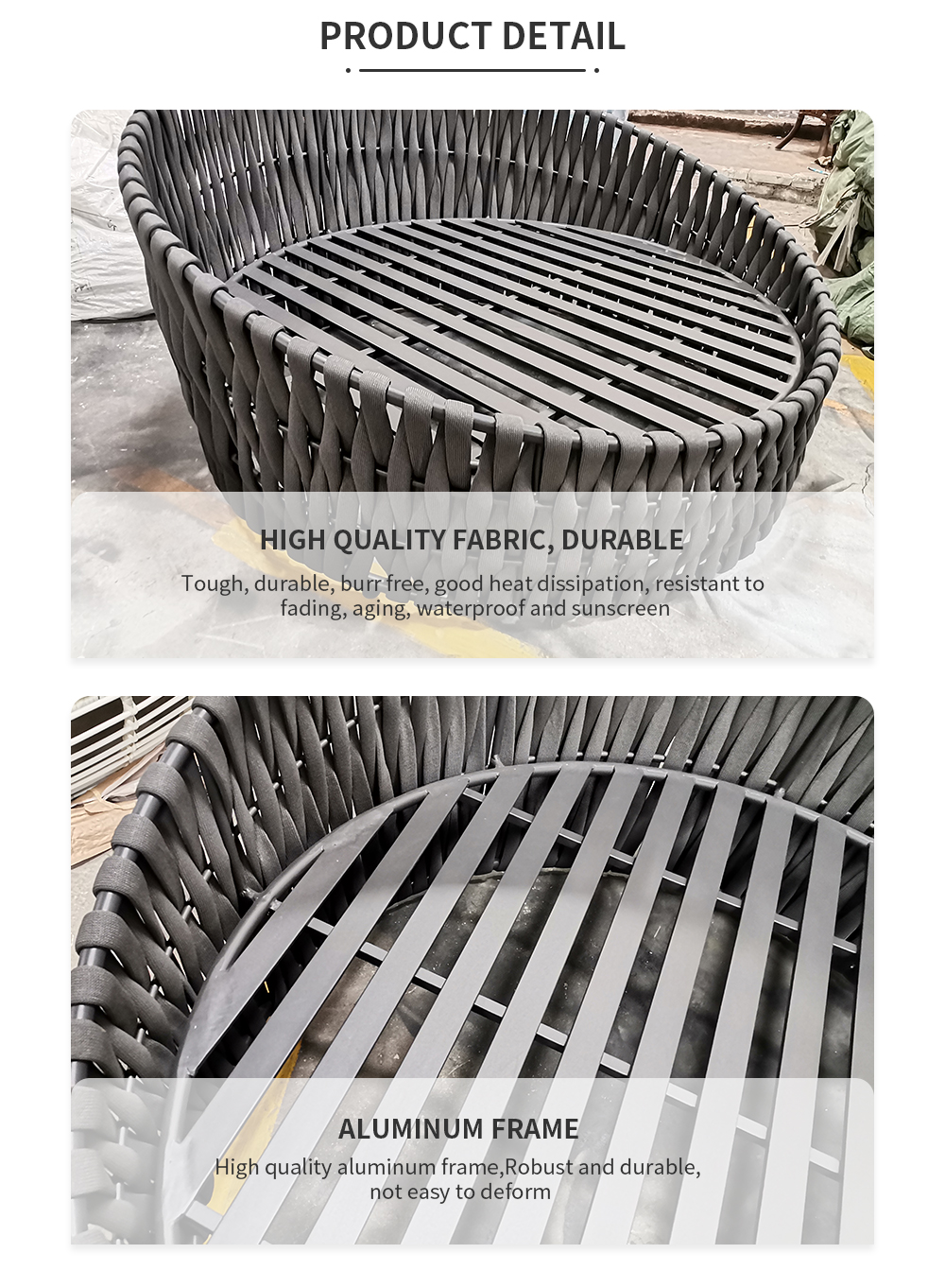 Waterproof Aluminum Rope