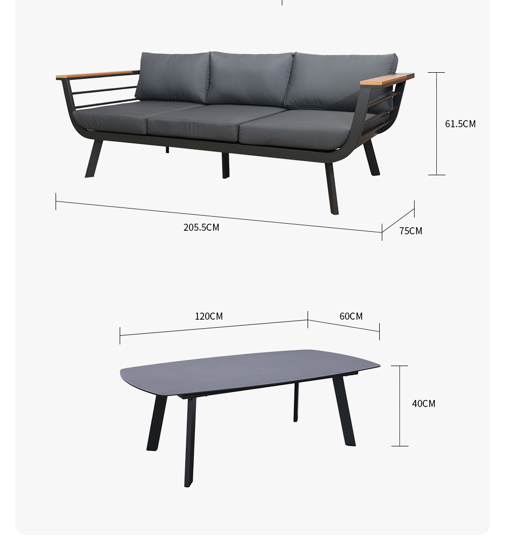 Outdoor Garden Sofa