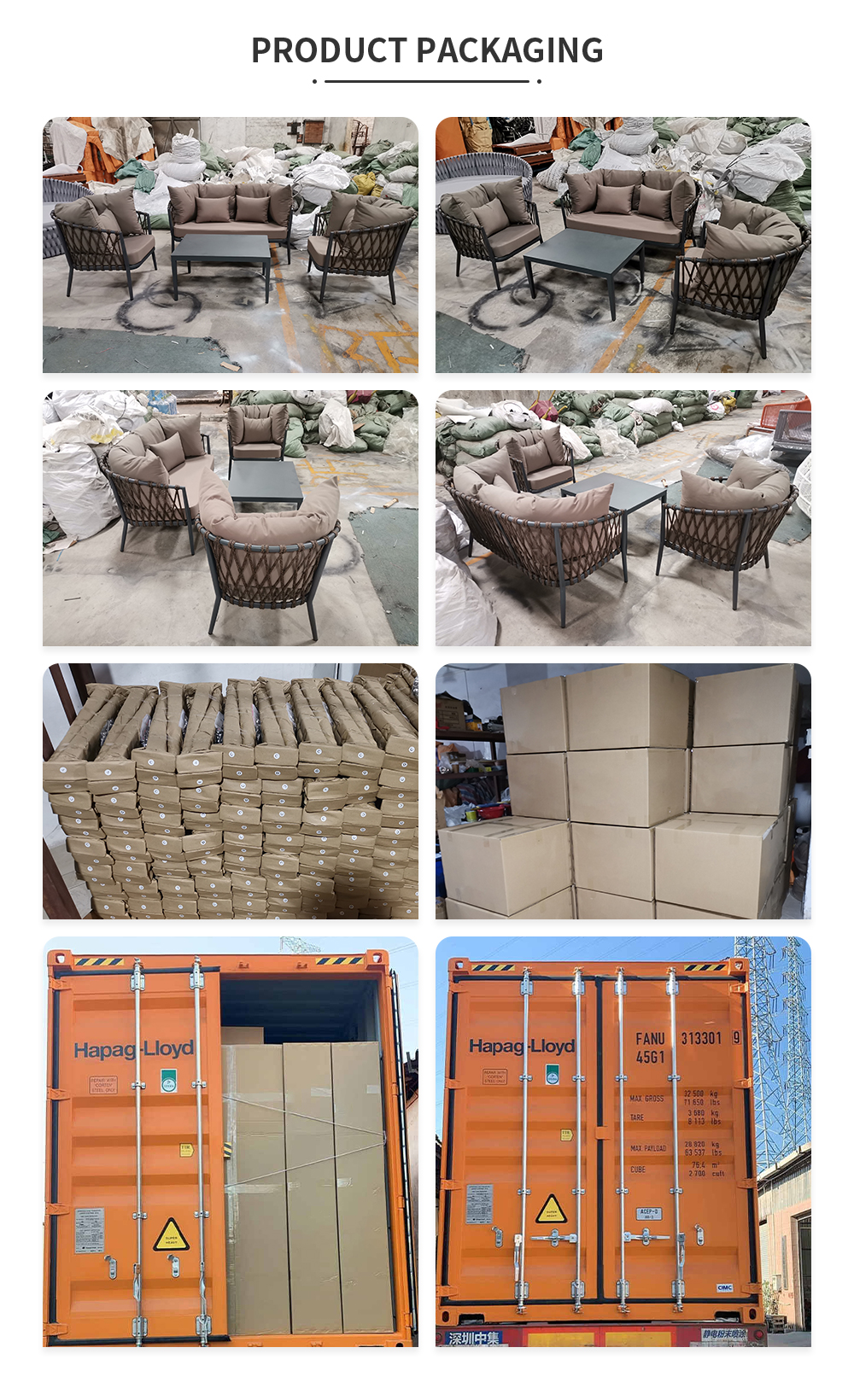 Outdoor Sofa Set