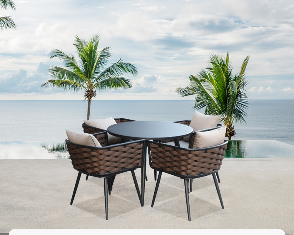 Outdoor Aluminium Dining Set