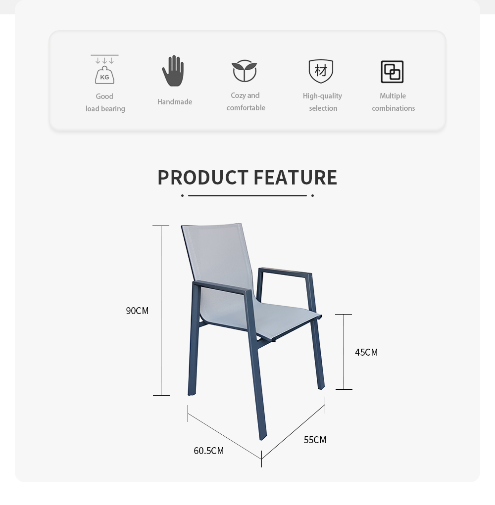 Aluminum Dining Chair