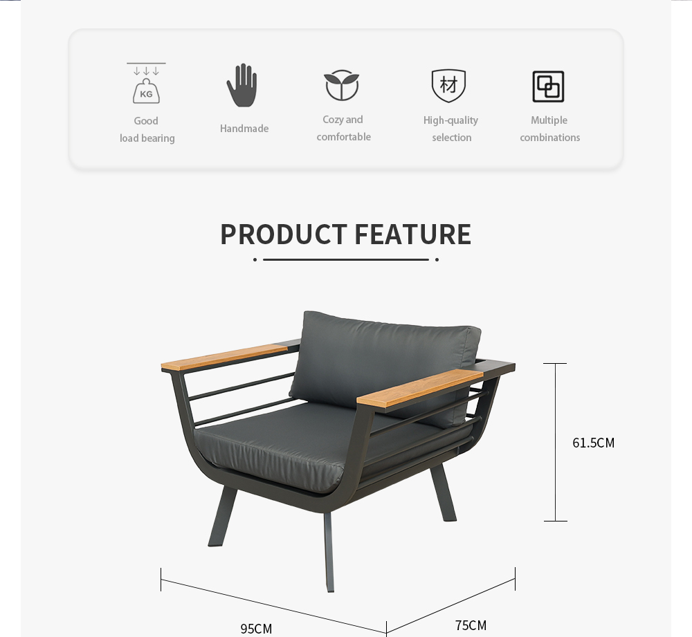 Garden Furniture Set Sofa