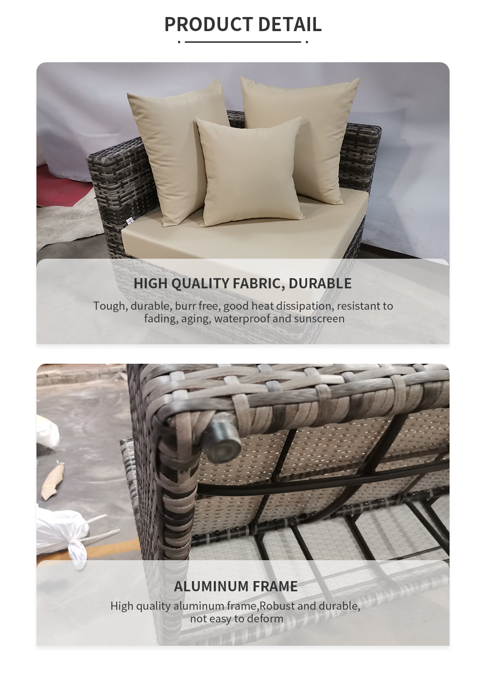 8 person outdoor Sofa Set
