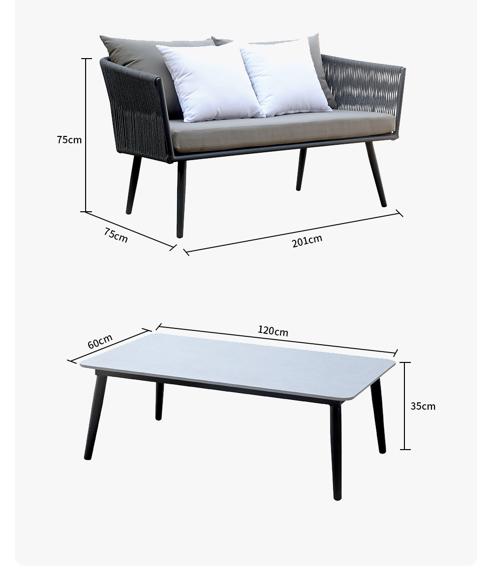 Outdoor Aluminium Side Table