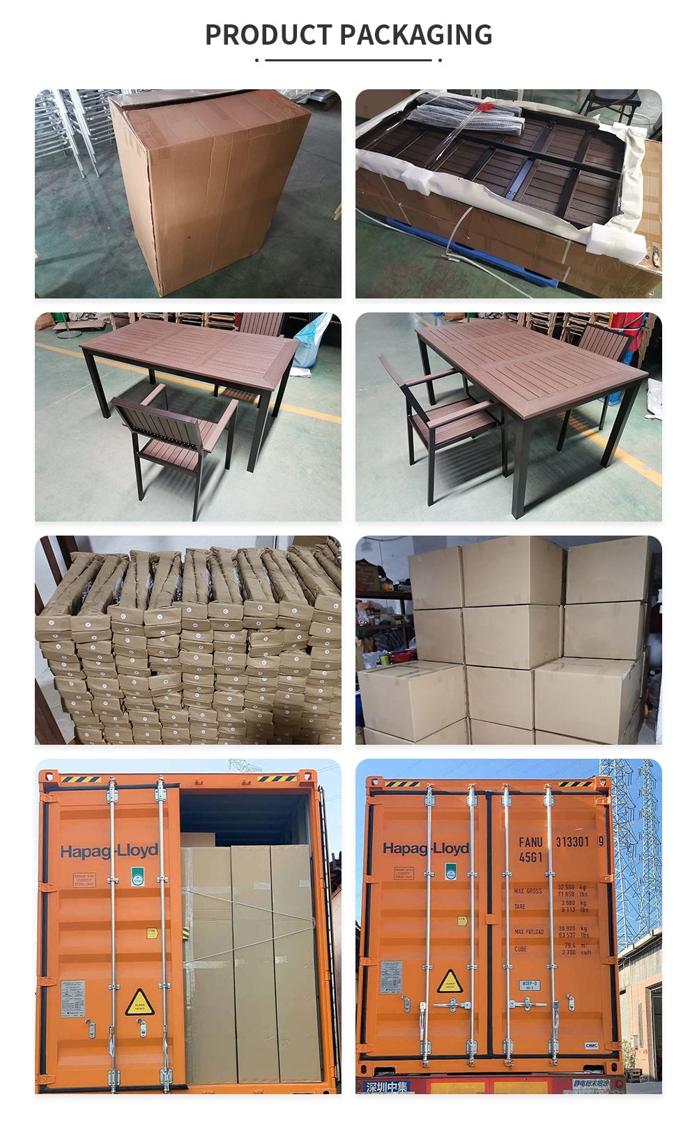 outdoor weatherproof dining set