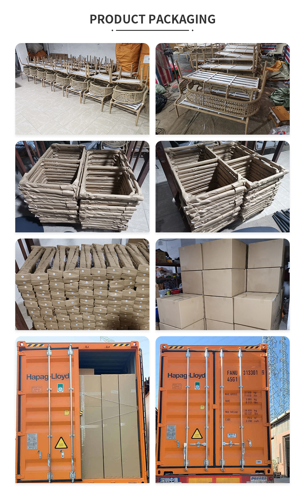 Aluminium Outdoor Sofa Set