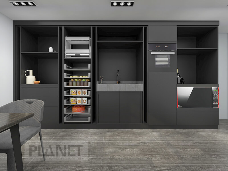Smart kitchen high cabinet