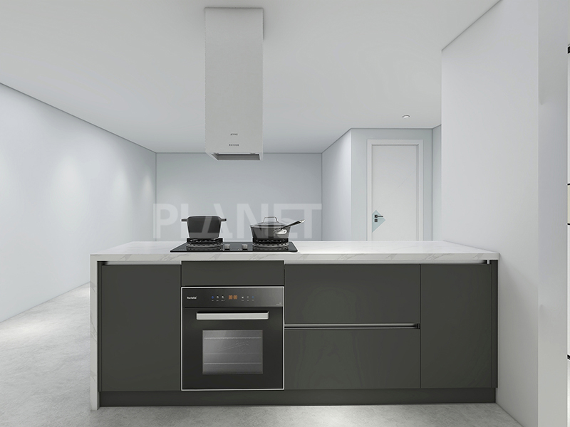 Smart kitchen cabinets with stove Smart kitchen cabinets with stove
