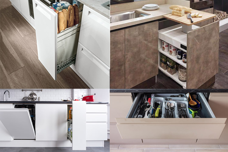 cabinet drawer pantry kitchen organizer