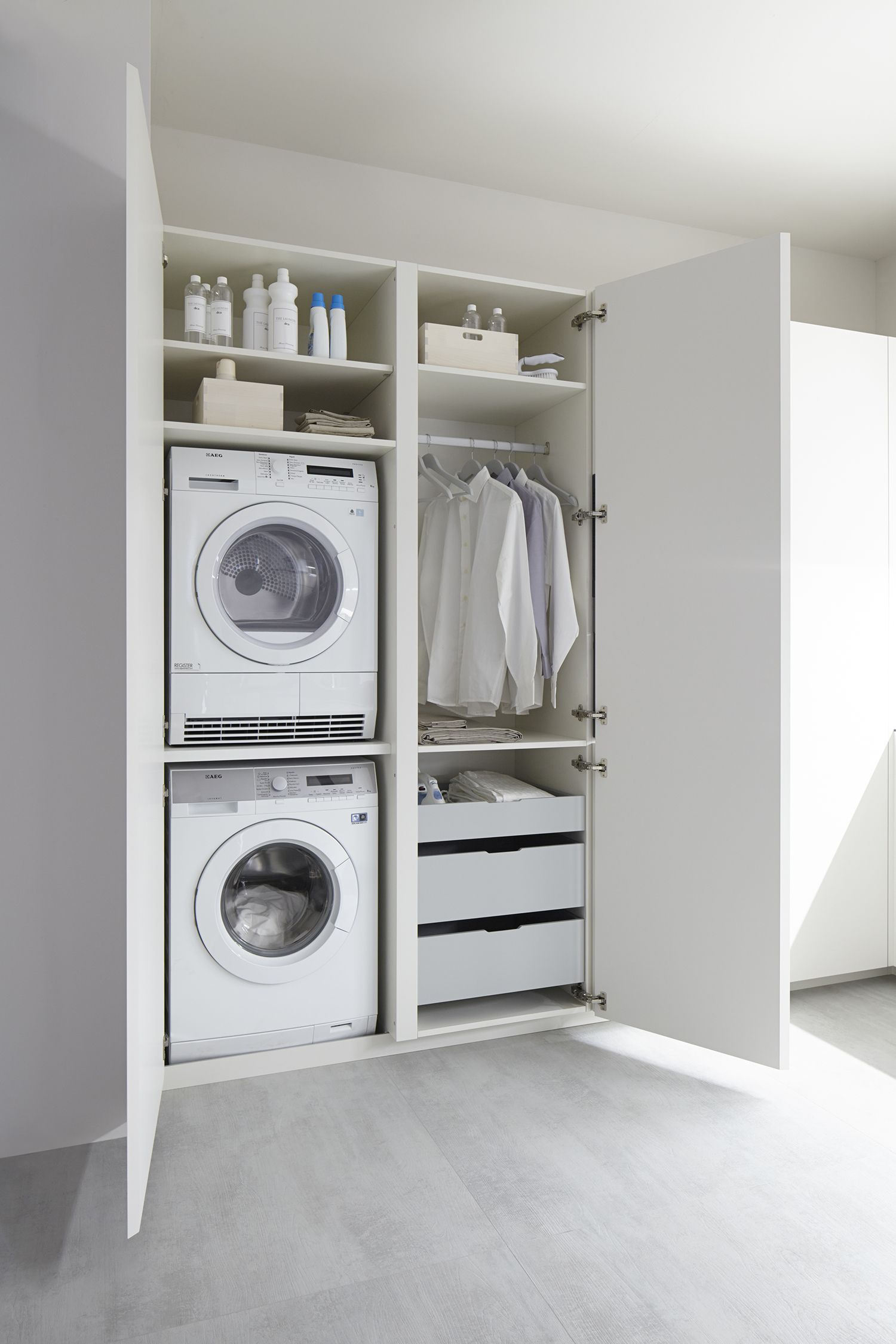 Laundry Room Closet