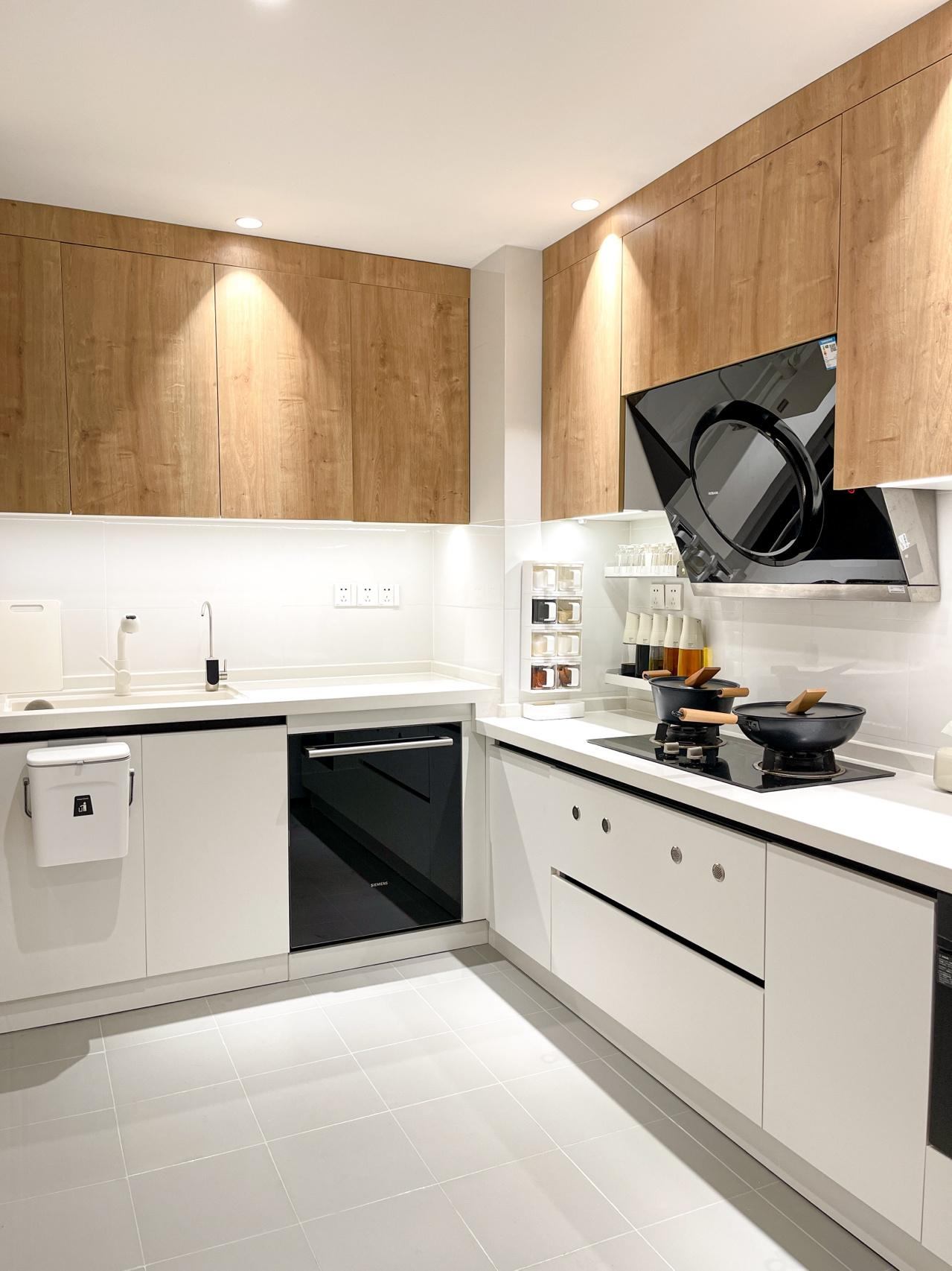 Matte White Kitchen Cabinet